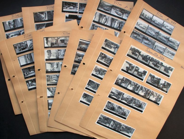 Borgward Isabella Europetour 1956 hundredthirty Photofilmstrips (4391)